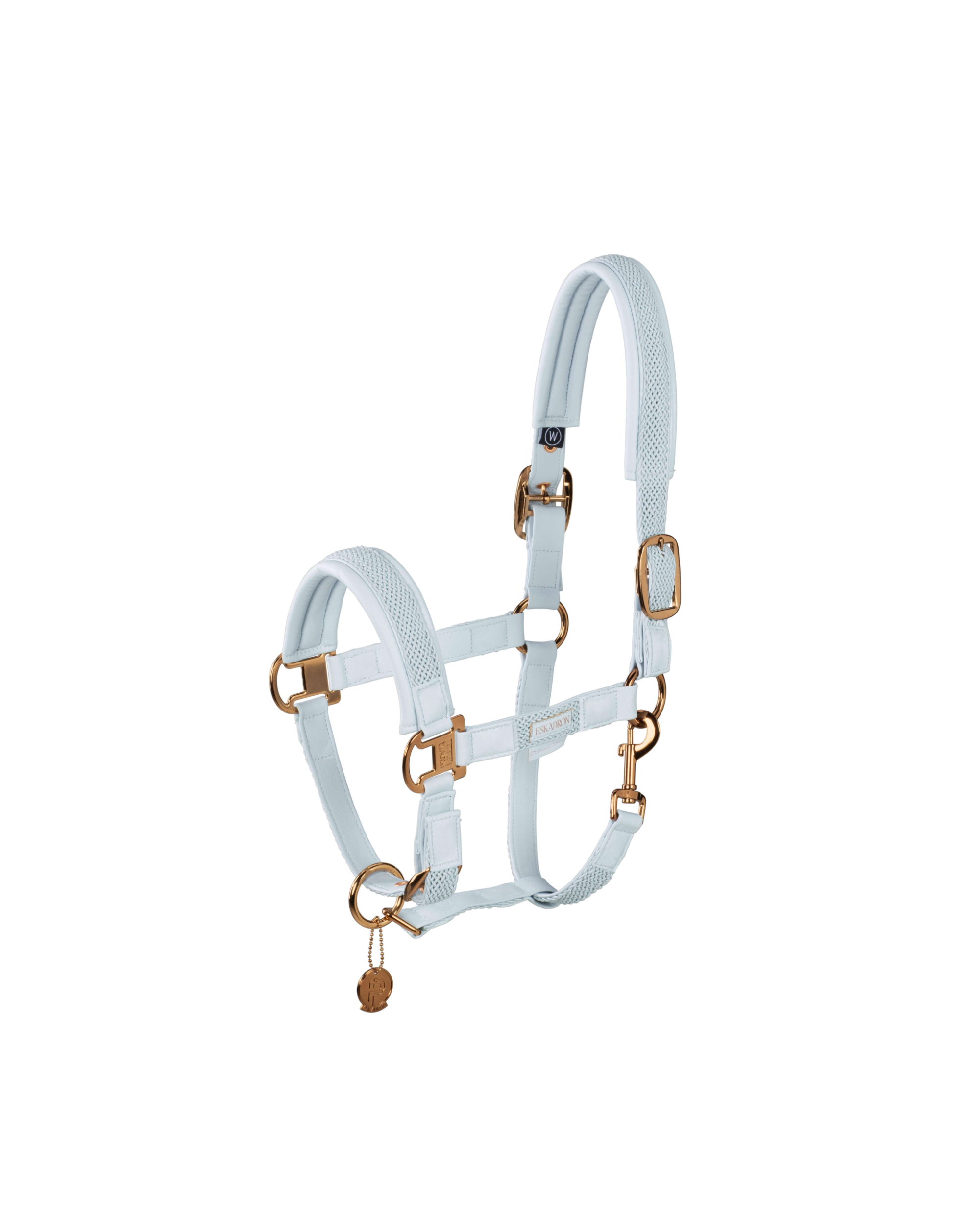 Eskadron Mesh Double Pin Head Collar Platinum Summer 2023 -Powder Blue-Pony (P2)-