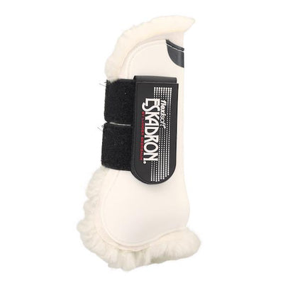 Eskadron Flexisoft Sheepskin Front Tendon Boots -White-Pony-