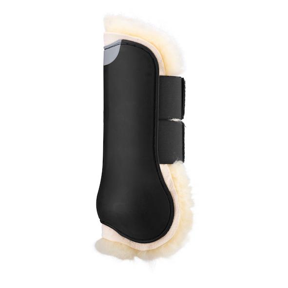 Eskadron Flexisoft Sheepskin Front Tendon Boots -Night Blue-Pony-