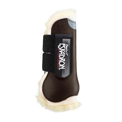 Eskadron Flexisoft Sheepskin Front Tendon Boots -Brown-Pony-