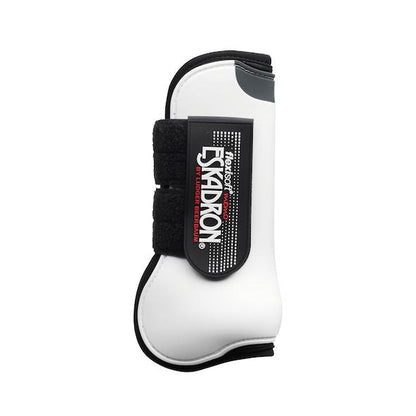 Eskadron Flexisoft Memo Tendon Boots (Front) -White-Full-