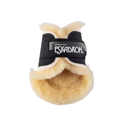 Eskadron Protection Sheepskin Fetlock Boots -Black-Pony-