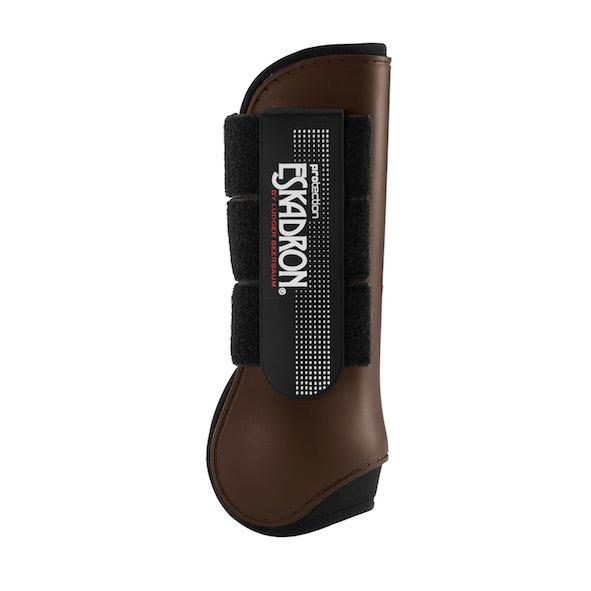 Eskadron Protection High Tendon Boots (Hind) -Dark Brown-Full-