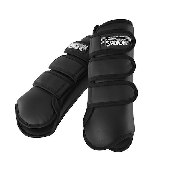 Eskadron Allround Tendon Boots (Hind) -Black-Full-