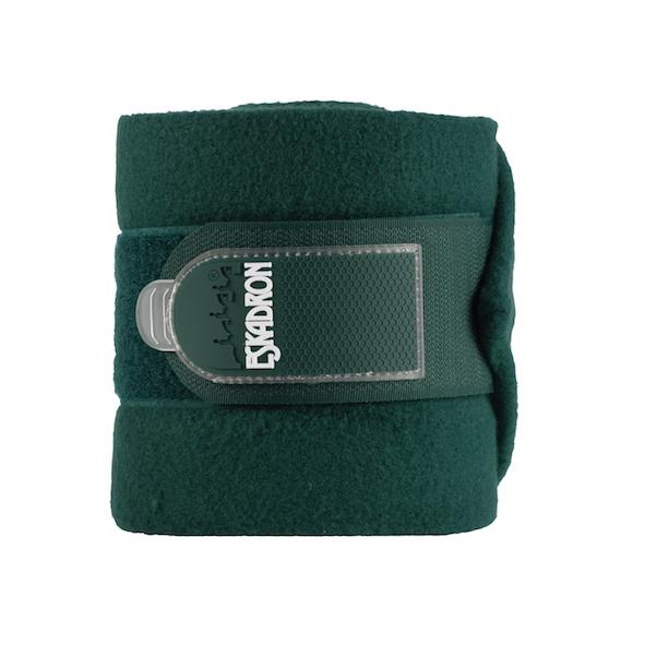 Eskadron Fleece Bandages (set of 4) -Racing Green-Pony-