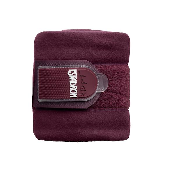 Eskadron Fleece Bandages (set of 4) -Blackberry-Pony-