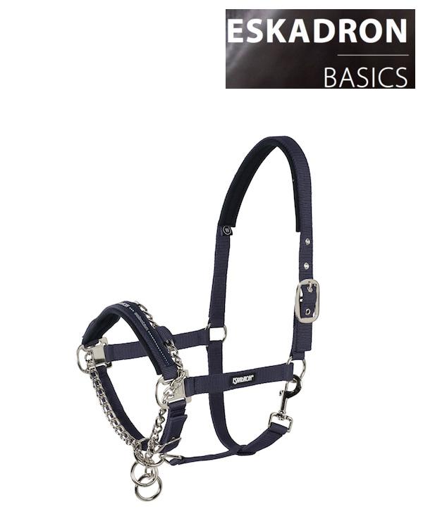 Eskadron Control Pin Buckle Headcollar -Nightblue-Pony (P2)-