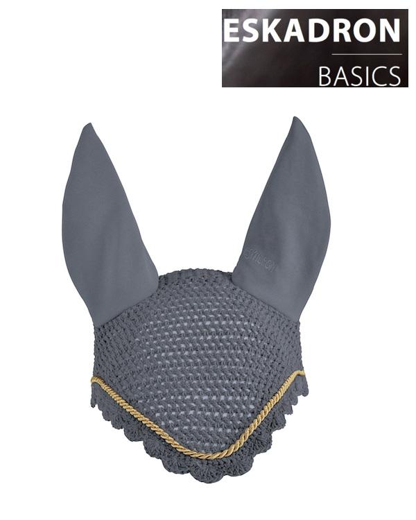 Eskadron Regular Gold Braid Fly Hood -Anthracite-Pony (P2)-