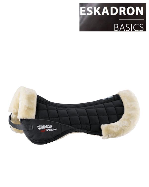 Eskadron Faux Fur Saddle Pad -Black-