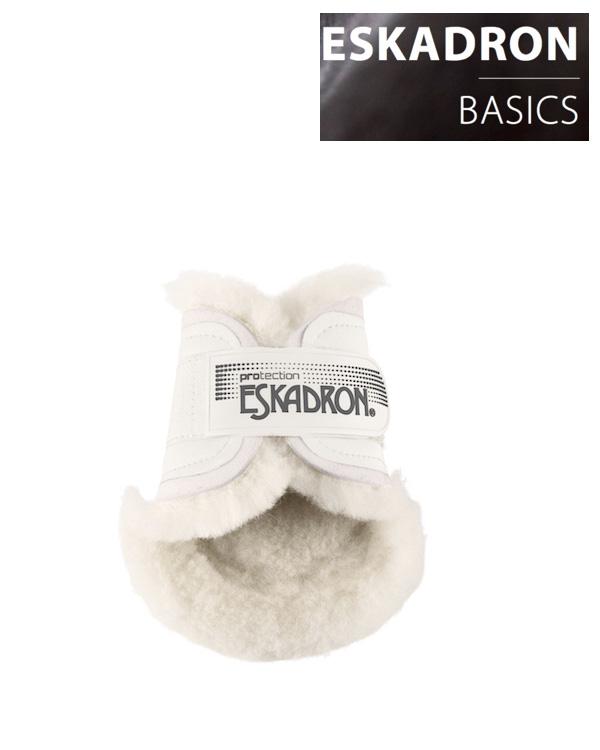 Eskadron Protection Sheepskin Fetlock Boots -White-Pony-