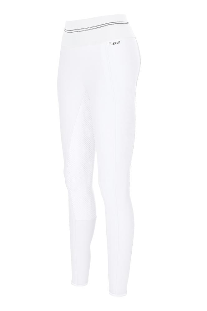 Pikeur Gia Athleisure Full Grip Ladies Breeches AW21 My Breeches | Pikeur 32/UK18”/USA20” White