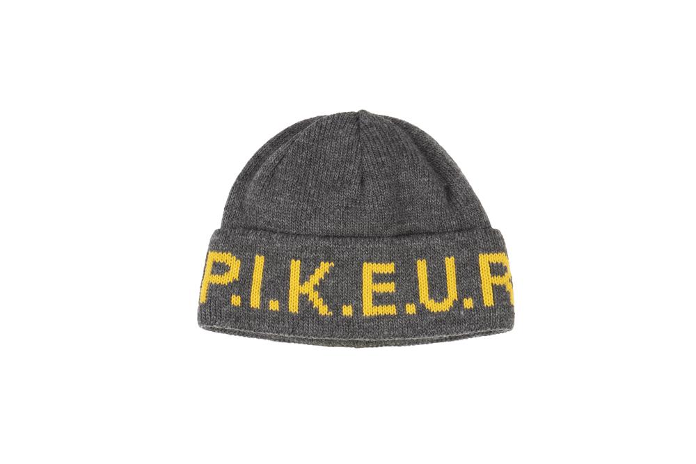 Pikeur Hat With Woven Logo AW21 My Breeches | Pikeur S/M Grey Melange/Light Vintage Gold